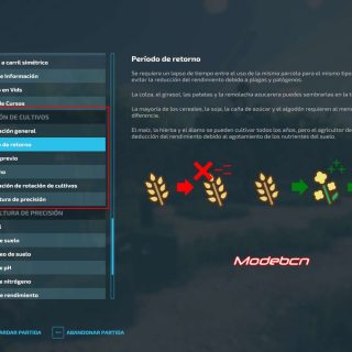 Crop Rotation ESPANOL v2.5 FS22 Mod | Farming Simulator 22 Mod