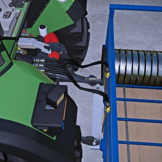 Goweil RBA Round bale shredder v1.0 FS22 Mod | Farming Simulator 22 Mod