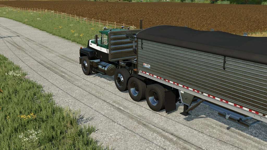 Mack Grain Hauling Pack v2.0.0.1 FS22 - Farming Simulator 22 Mod | FS22 mod