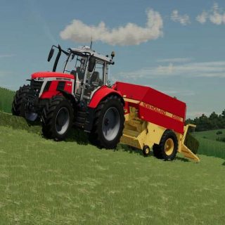 New Holland D800/D1000 Baler v1.0 FS22 Mod | Farming Simulator 22 Mod