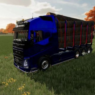 Volvo FH16 wood with autoload v1.0 FS22 - Farming Simulator 22 Mod ...