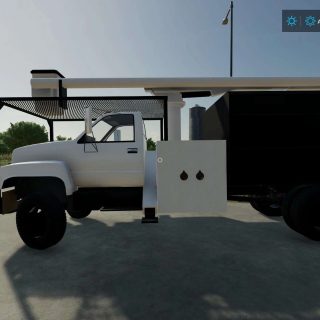 1997 GMC C7500 Chip Truck v1.0 FS22 Mod | Farming Simulator 22 Mod