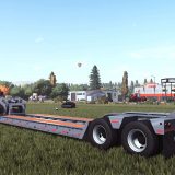 2-axle Lowboy V1.0 FS22 Mod | Farming Simulator 22 Mod