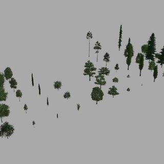 Base Tree Pack (Prefab) v1.0 FS22 Mod | Farming Simulator 22 Mod