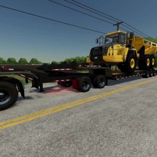 BWS Equipment Trailer v1.0 FS22 Mod | Farming Simulator 22 Mod