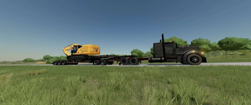 BWS Equipment Trailer v1.0 FS22 Mod | Farming Simulator 22 Mod