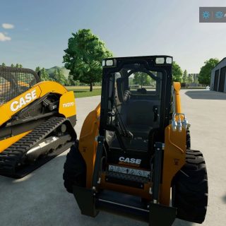 CASE SV280 & TV370 Skidsteer Pack v1.0 FS22 Mod | Farming Simulator 22 Mod