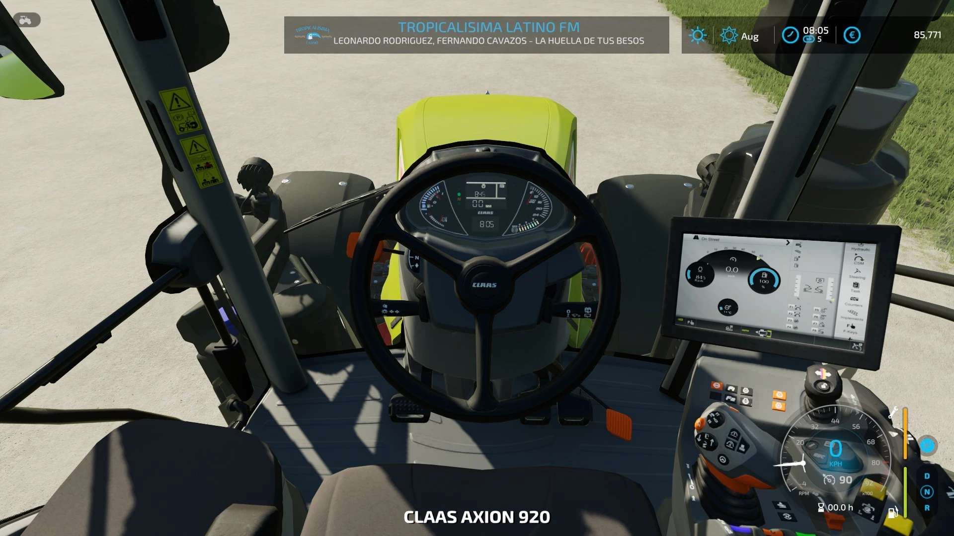 Claas Axion 900 Edited v1.0.0.1 FS22 - Farming Simulator 22 Mod | FS22 mod