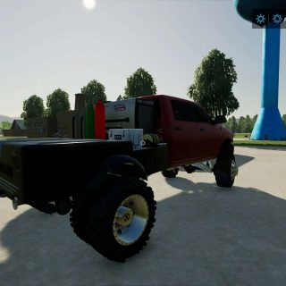 Dodge Ram MoneyMaker Welding Rig v1.0 FS22 Mod | Farming Simulator 22 Mod