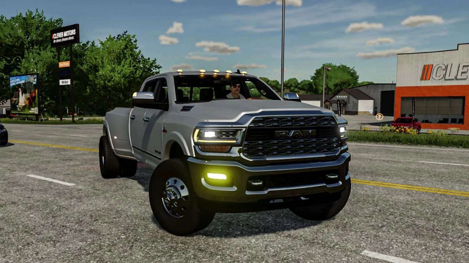 Dodge Ram v1.1 FS22 Mod | Farming Simulator 22 Mod