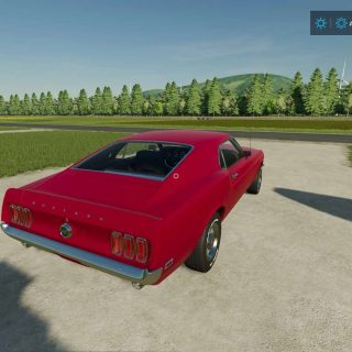 Ford Mustang v2.1 FS22 Mod | Farming Simulator 22 Mod