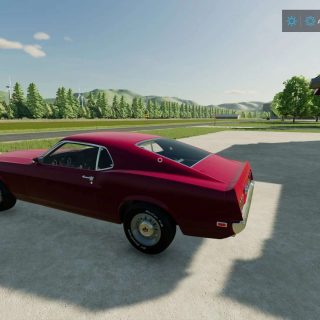 Ford Mustang v2.1 FS22 Mod | Farming Simulator 22 Mod