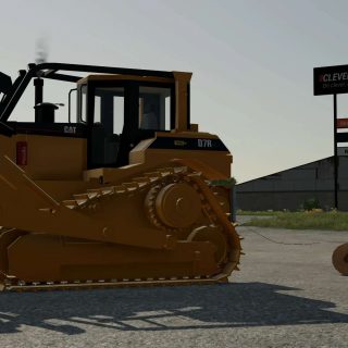 Cat D7R v1.0 FS22 Mod | Farming Simulator 22 Mod