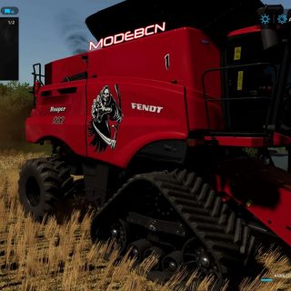 Lizard Reaper 2000 Added Decal Spanish Translation V1 0 0 1 FS22 Mod Farming Simulator 22 Mod