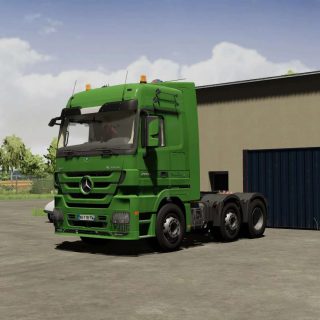 MERCEDES ACTROS MP3 V2.0 FS22 Mod | Farming Simulator 22 Mod