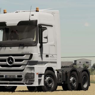 MERCEDES ACTROS MP3 V2.0 FS22 Mod | Farming Simulator 22 Mod