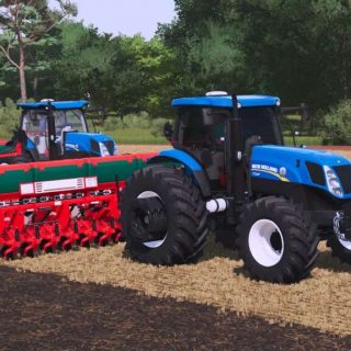 New Holland T Swb Lwb V Fs Mod Farming Simulator Mod