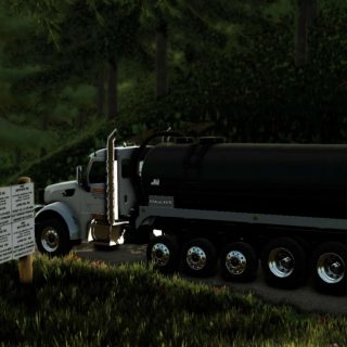 Peterbilt Vac Tanker v1.0 FS22 Mod | Farming Simulator 22 Mod