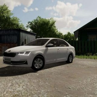 Skoda Rapid v1.0 FS22 Mod | Farming Simulator 22 Mod