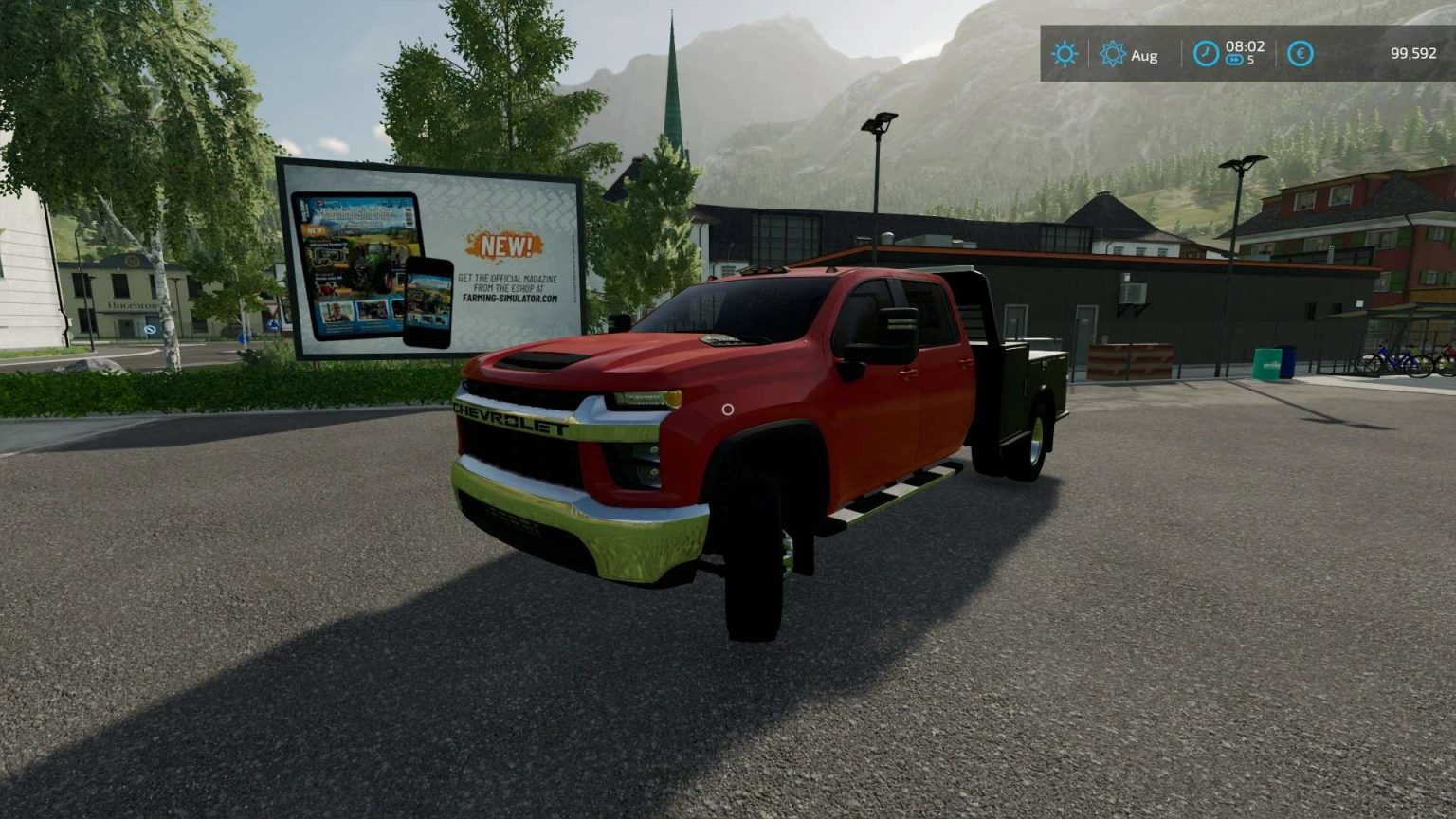 2020 Chevy Silverado 3500 Updated v1.0 FS22 Mod | Farming Simulator 22 Mod