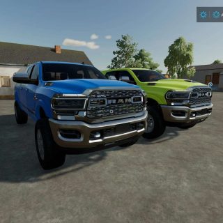 2021 RAM 2500 MEGACAB v1.0 FS22 Mod | Farming Simulator 22 Mod