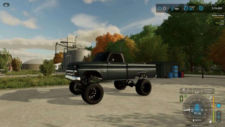 1966 Chevy K10 Edited v1.0 FS22 Mod | Farming Simulator 22 Mod