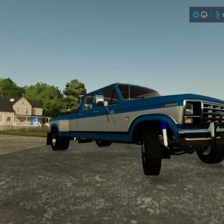 1986 Ford F350 6.9 (Non coldstart) v1.0 FS22 Mod | Farming Simulator 22 Mod