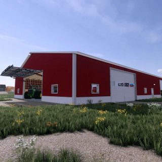 56x96 Machine shop pack v1.0 FS22 Mod | Farming Simulator 22 Mod