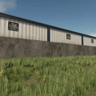 Bulk Goods Hall v1.0 FS22 Mod | Farming Simulator 22 Mod