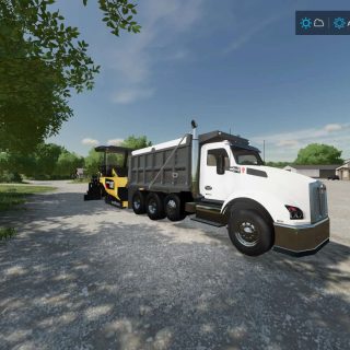 CAT AP1055F Paver fix V1.0.0.2 FS22 Mod | Farming Simulator 22 Mod