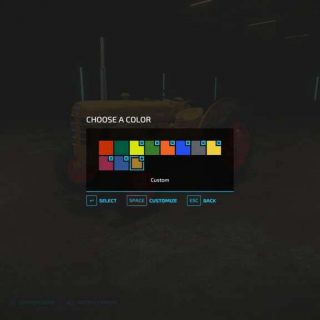 Color Configurator v1.5.0.1 FS22 Mod | Farming Simulator 22 Mod