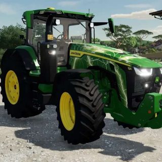 John Deeere 8R Series Agritechnica v1.0 FS22 Mod | Farming Simulator 22 Mod