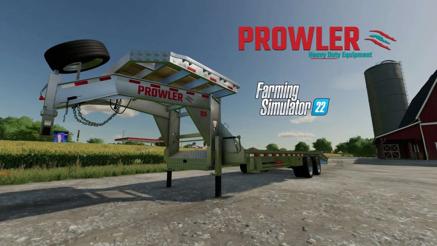 Prowler Gooseneck Trailer v2.0.0.1 FS22 Mod | Farming Simulator 22 Mod
