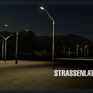 Street Lantern I v1.0 FS22 Mod | Farming Simulator 22 Mod