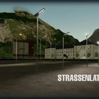 Street Lantern I v1.0 FS22 Mod | Farming Simulator 22 Mod