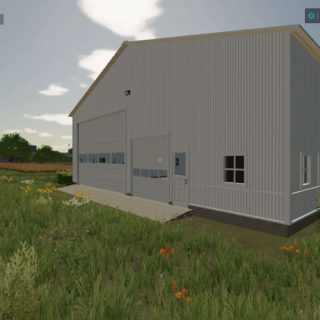 White Michigan Farm Building Pack v1.0 FS22 - Farming Simulator 22 Mod ...