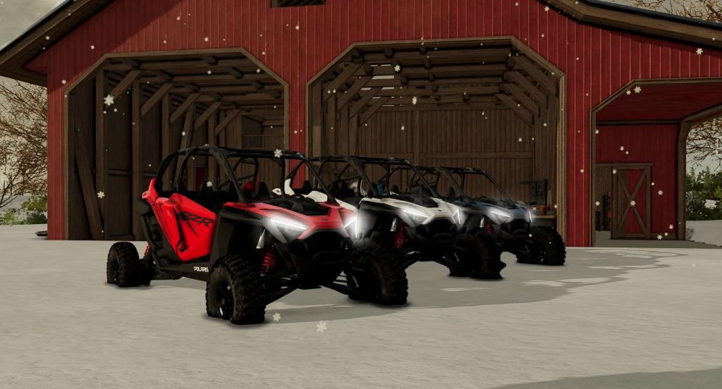 2022 Polaris RZR 4 Door v1.0 FS22 Mod | Farming Simulator 22 Mod