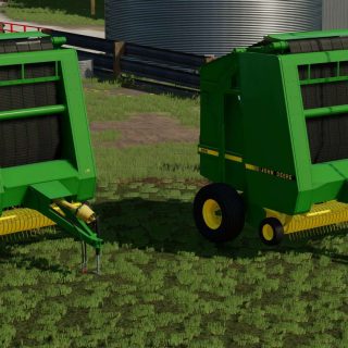 John Deere 435 535 Balers v1.0 FS22 Mod | Farming Simulator 22 Mod