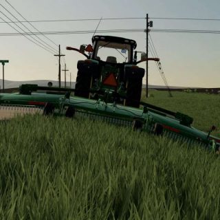 John Deere HX20 Flex-Wing V1.0.0.1 FS22 Mod | Farming Simulator 22 Mod