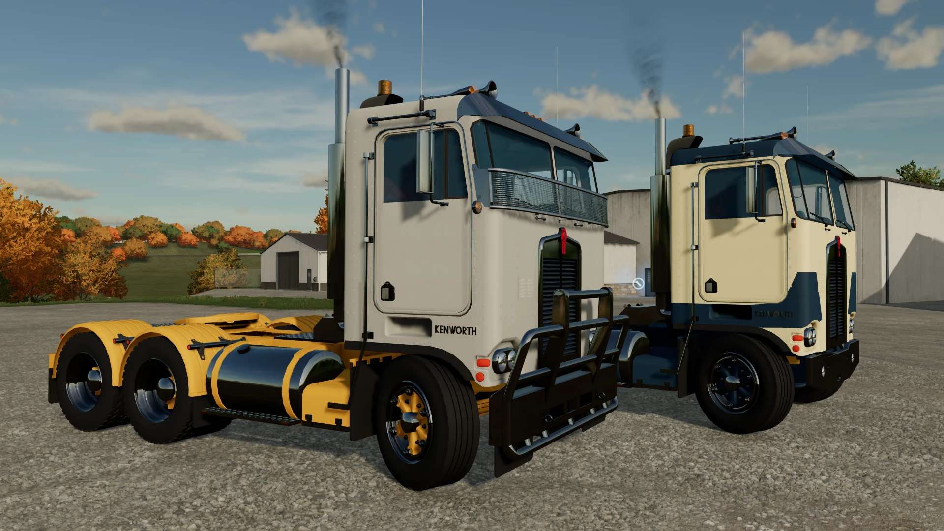 Mod Kenworth K100 Daycab V10 Fs22 • Farmingsimulatorapp 0311