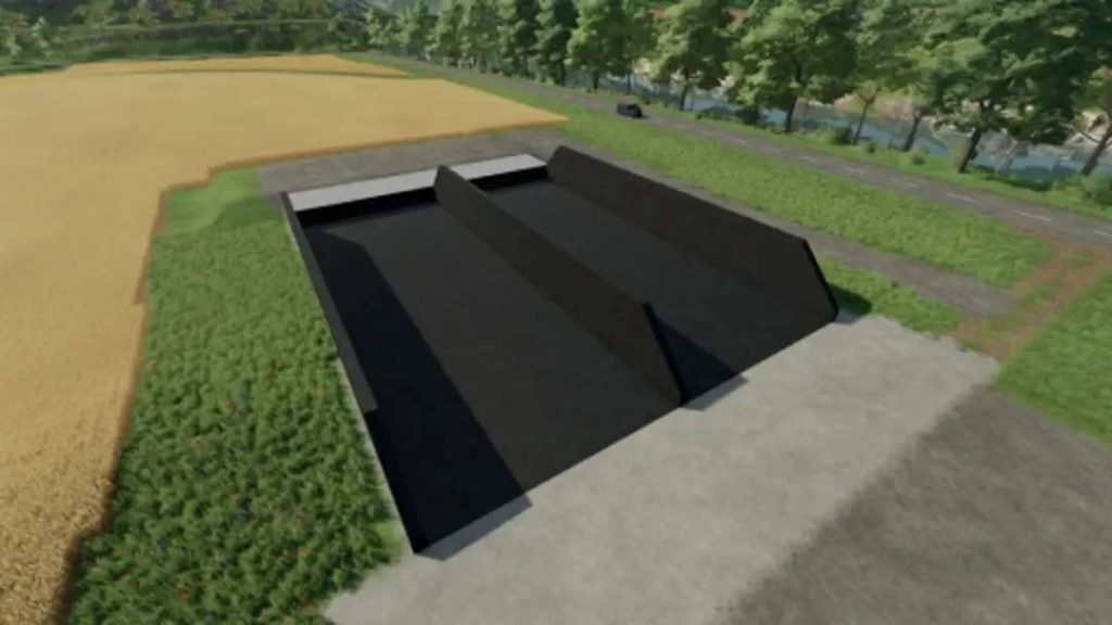 Modern Bunkersilo V Fs Mod Farming Simulator Mod