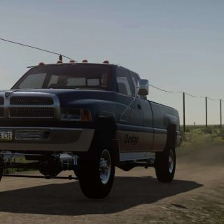 RMG22 1996 dodge 3500 V2.0 FS22 Mod | Farming Simulator 22 Mod