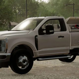 2023 Ford F350 Regular Cab V1.5 FS22 Mod | Farming Simulator 22 Mod