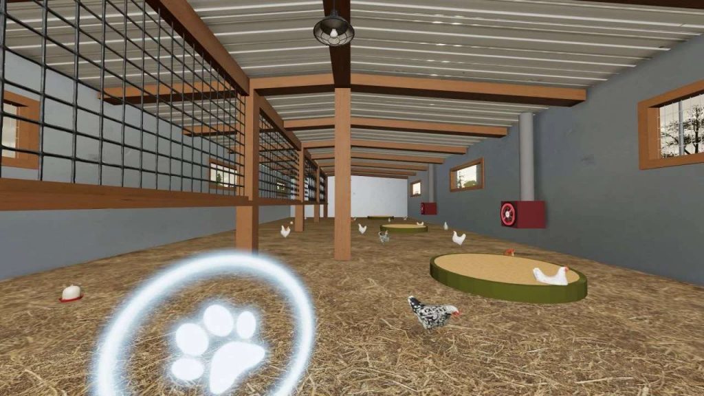 Chicken pen v1.0 FS22 Mod | Farming Simulator 22 Mod