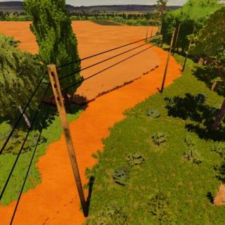 Electrical Grid Poles v1.0.0.1 FS22 Mod | Farming Simulator 22 Mod