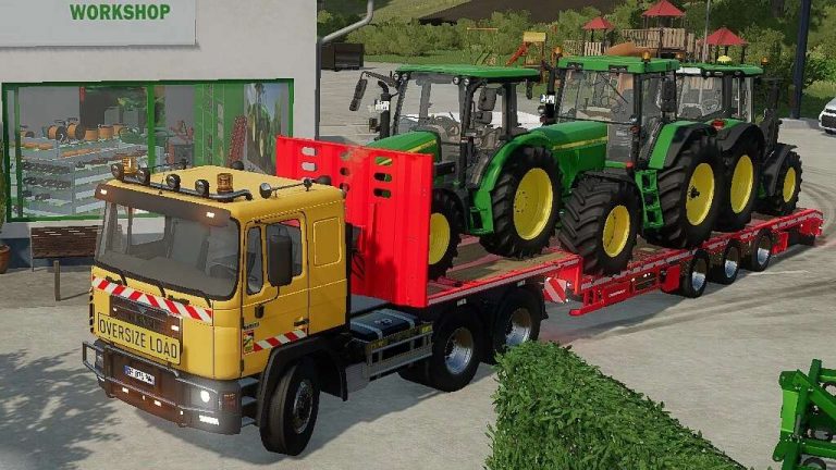 MAN 33-414/41-403 Pack v1.0 FS22 Mod | Farming Simulator 22 Mod