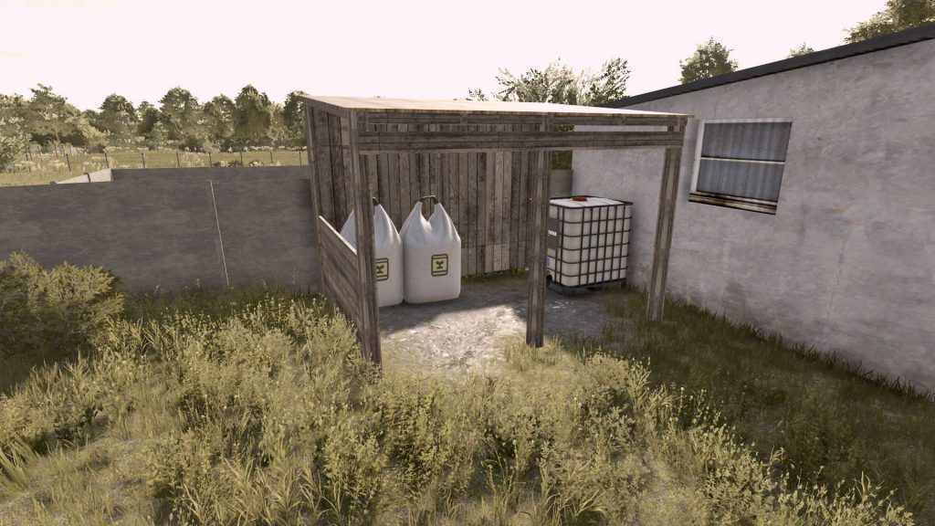 Mini magazyn v1.0 FS22 Mod | Farming Simulator 22 Mod