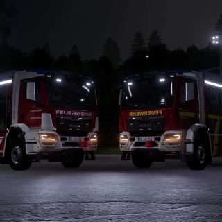 Rosenbauer AT3 Facelift MAN TGM TG3 v1.0 FS22 Mod | Farming Simulator ...