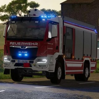 Rosenbauer AT3 Facelift MAN TGM TG3 v1.0 FS22 Mod | Farming Simulator ...
