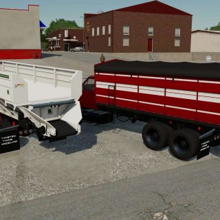 Ford F800 Flatbed Autoload/Grainbed v1.0 FS22 - Farming Simulator 22 ...